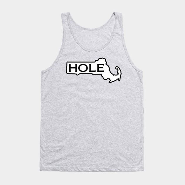 MassHole Tank Top by  The best hard hat stickers 